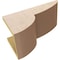 Ekena Millwork 8"W x 16"D x 8"H Wide Crestline Rough Cedar Woodgrain TimberThane Corbel, Primed Tan CORUR08X16X08CRERCPR - alternate 2